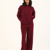 CASHMERE HANDFEEL MOCK NECK JUMPER
