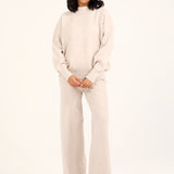 CASHMERE HANDFEEL MOCK NECK JUMPER