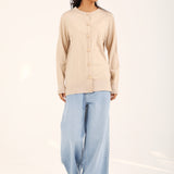 CASHMERE HANDFEEL CARDIGAN