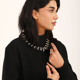EMBELLISHED FRONT OPEN CARDIGAN