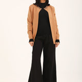 EMBELLISHED FRONT OPEN CARDIGAN