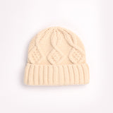 CABLE KNIT BEANIE