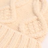 CABLE KNIT BEANIE