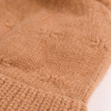 FOLDED GLITTER BEANIE