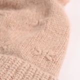 FOLDED GLITTER BEANIE