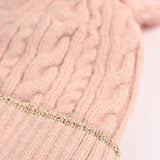 BEANIE WITH LUREX TIPPING