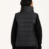KNIT SLEEVES PUFFER JACKET
