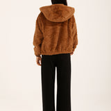 TEXTURED FUR JACKET