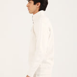 HALF ZIP MOCK NECK UPPER