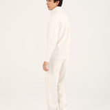 HALF ZIP MOCK NECK UPPER