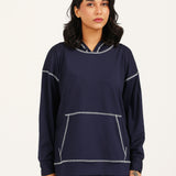 PANELED OVERSIZED HOODIE