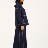PANELED OVERSIZED HOODIE