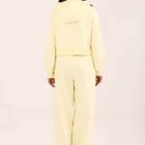 CROPPED HOODIE WITH BLOUSED SLEEVE