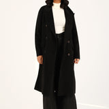 DOUBLE BREASTED LONG COAT