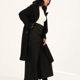 DOUBLE BREASTED LONG COAT