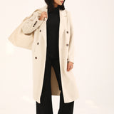 DOUBLE BREASTED LONG COAT