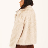OVERSIZED FUR COAT