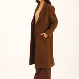 DOUBLE BREASTED LONG COAT