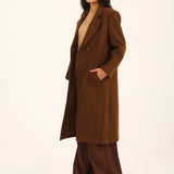 DOUBLE BREASTED LONG COAT