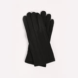 SOLID GLOVES WITH PLEAT DETAIL