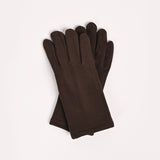 SOLID GLOVES WITH PLEAT DETAIL
