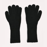 TEXTURED SEMI-LONG GLOVES