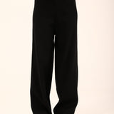 SOFT KNIT WIDE LEG TROUSER