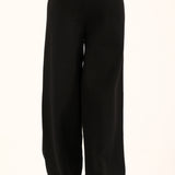SOFT KNIT WIDE LEG TROUSER