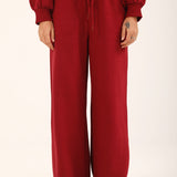 MEGA WIDE LEG FLEECE TROUSER