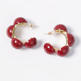 BUBBLE HOOP EARRINGS