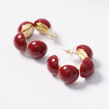 BUBBLE HOOP EARRINGS