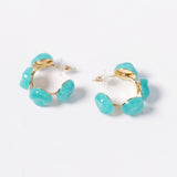 BUBBLE HOOP EARRINGS
