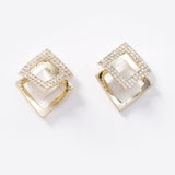 JIN NUO CUBIC RHINESTONE STUDS