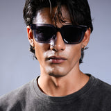 SHADOW SQUARE SUNGLASSES