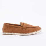 SUEDE JUTE LOAFERS