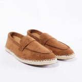 SUEDE JUTE LOAFERS