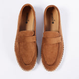 SUEDE JUTE LOAFERS