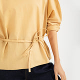 TOP WITH SLEEVE DETAIL