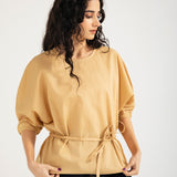 TOP WITH SLEEVE DETAIL