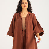 OVERSIZED LINEN SHIRT
