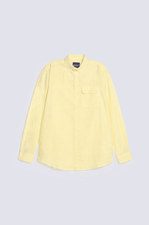 BUTTON DOWN LINEN SHIRT