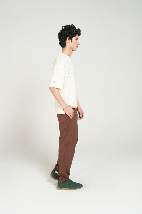 BOXY FIT KNITTED POLO