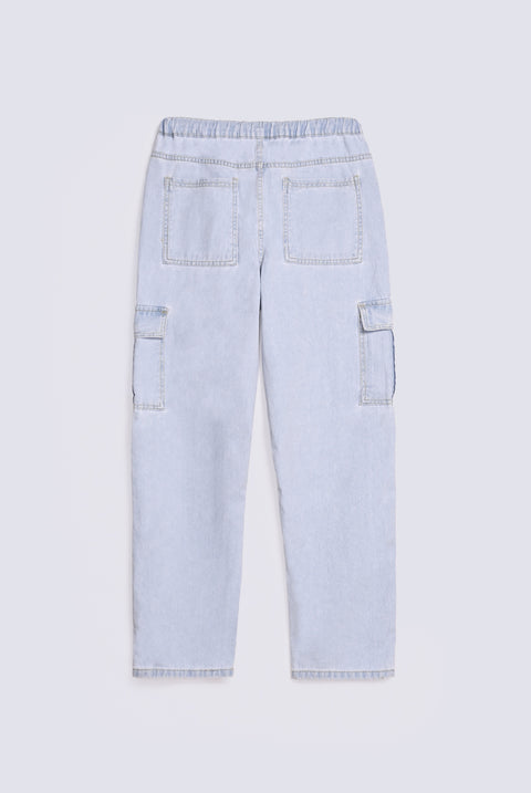 ORIGINAL STRAIGHT FIT CARGO DENIM