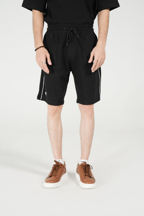 BAGGY FIT TEXTURED SHORT