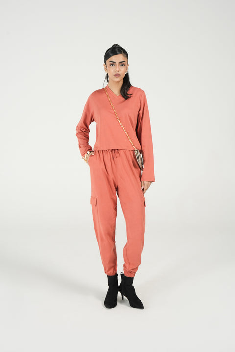 CROPPED FULL SLEEVE T-SHIRT