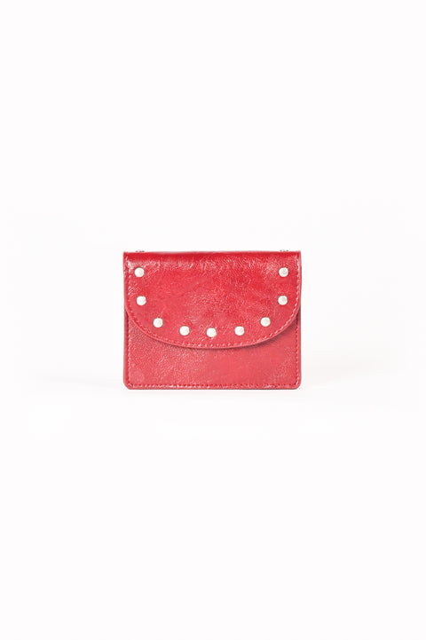 MINI WALLET WITH STUD DETAIL