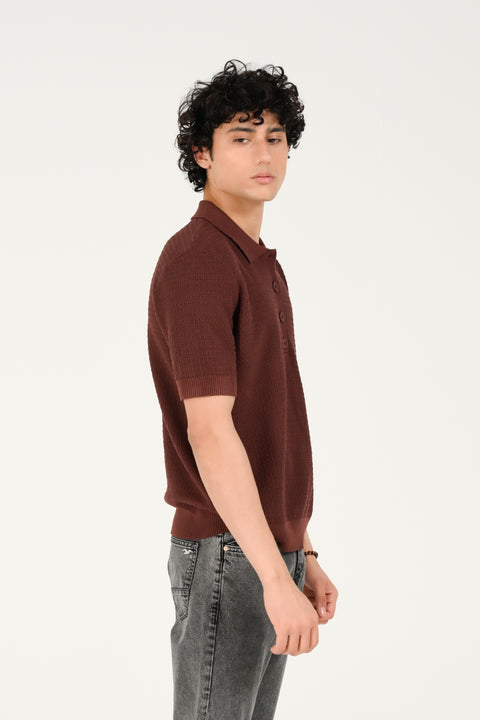 UNI DIRECTIONAL KNITTED POLO