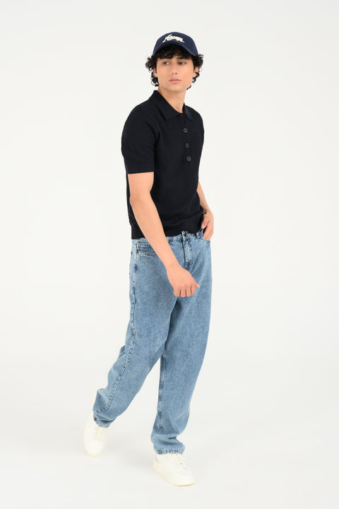 UNI DIRECTIONAL KNITTED POLO