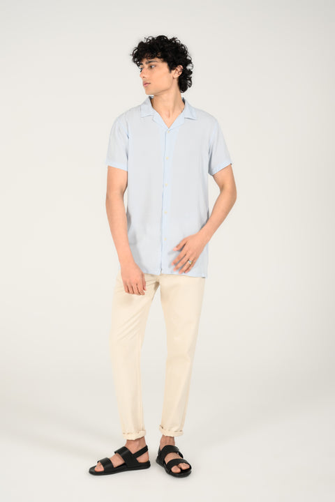 RESORT COLLAR DOBBY SHIRT