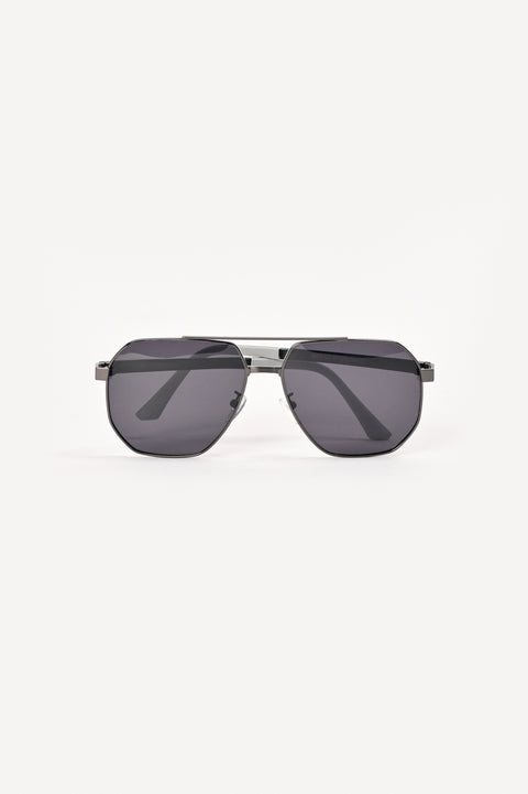 METAL SQUARE SUNGLASSES